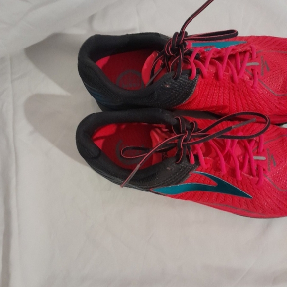 Brooks Mazama Women's Siz 11 1202271B617 Diva Pink Anthracite Blue Running Shoes - Picture 3 of 6